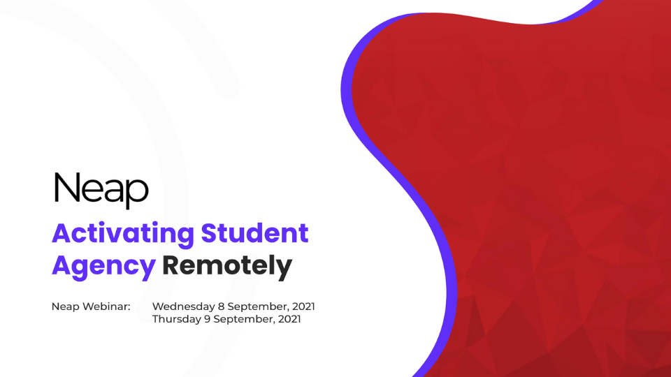 Webinar: Activating Student Agency Remotely