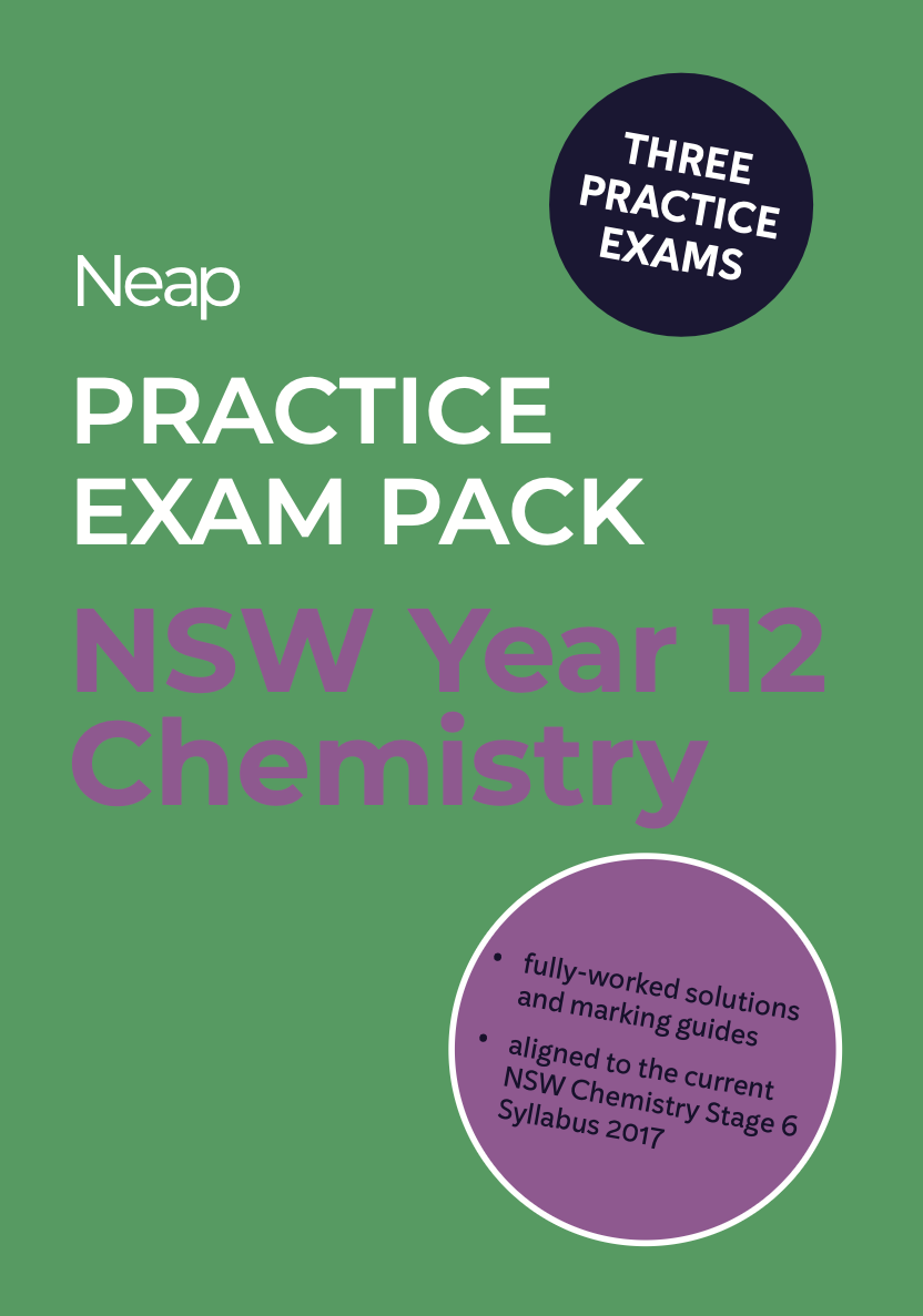 Neap Practice Exam Pack: NSW Year 12 Chemistry (3 Exams)