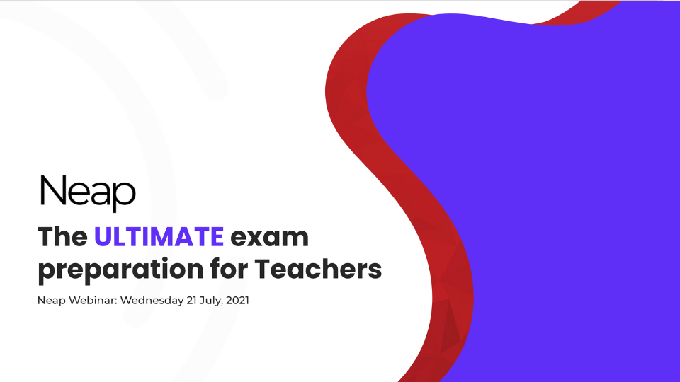 Webinar: The Ultimate Exam Preparation for Teachers
