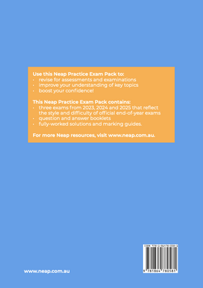 Neap Practice Exam Pack: HSC Year 12 Legal Studies 2026 Edition (3 Exams)