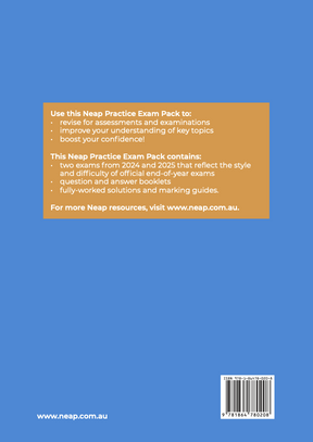 Neap Practice Exam Pack: VCE Business Management Units 1&2 2026 Edition (2 Exams)