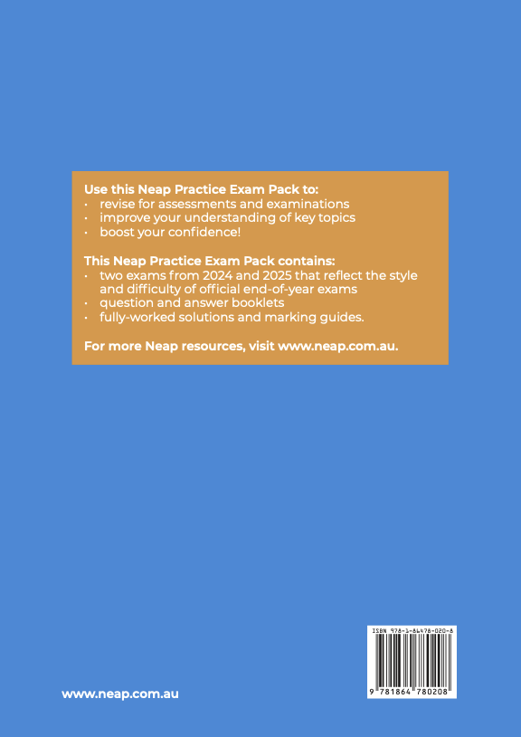 Neap Practice Exam Pack: VCE Business Management Units 1&2 2026 Edition (2 Exams)